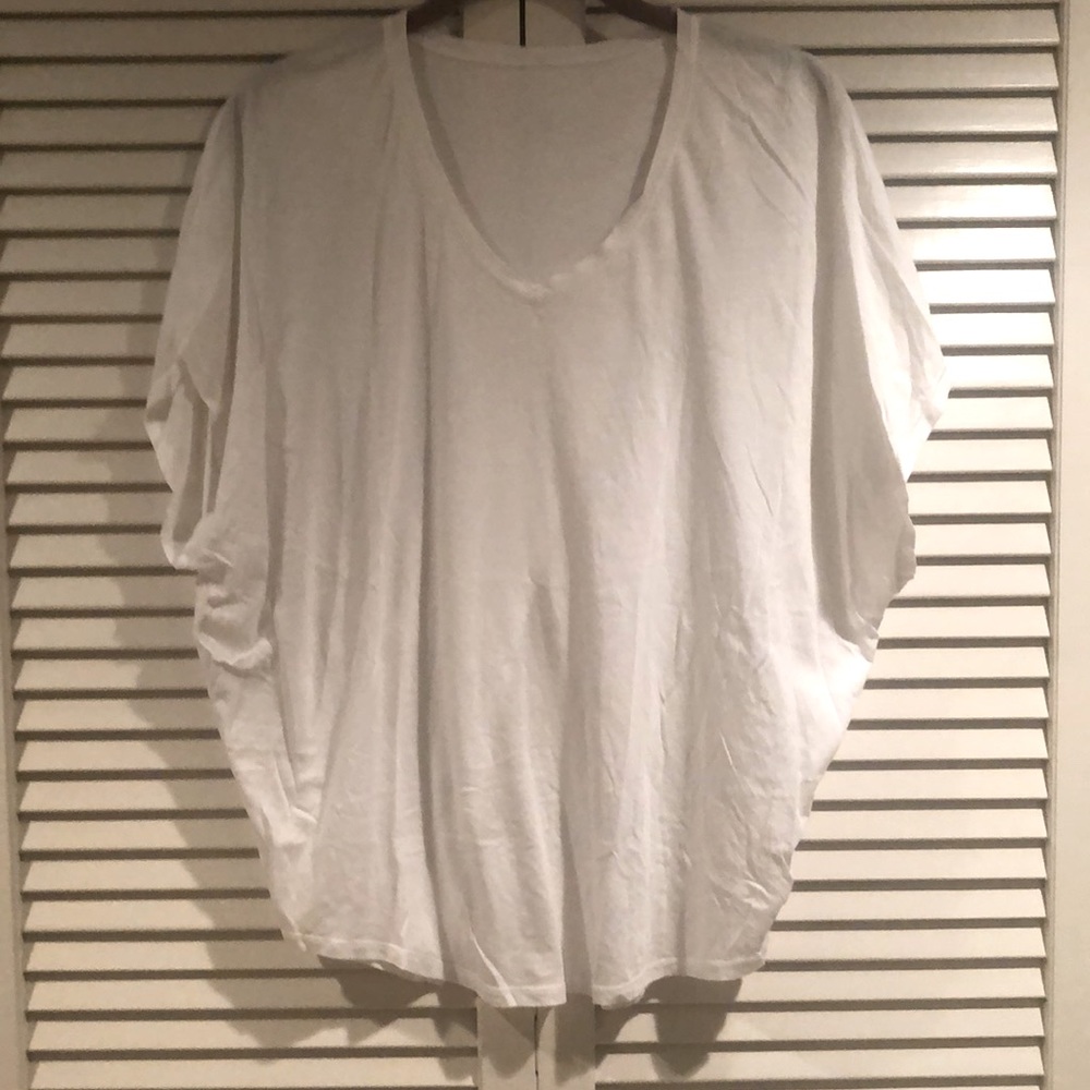 Lululemon Devout Short Sleeve Tee II White Size 8